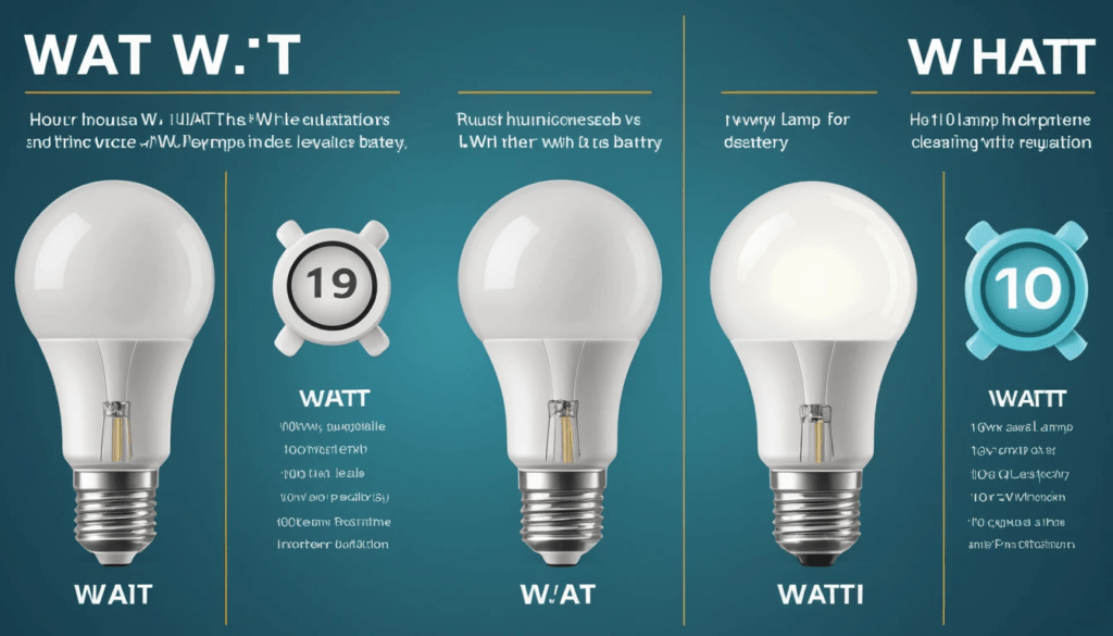 Infographic explaining watts, watt-hours, and how to calculate generator runtime.
